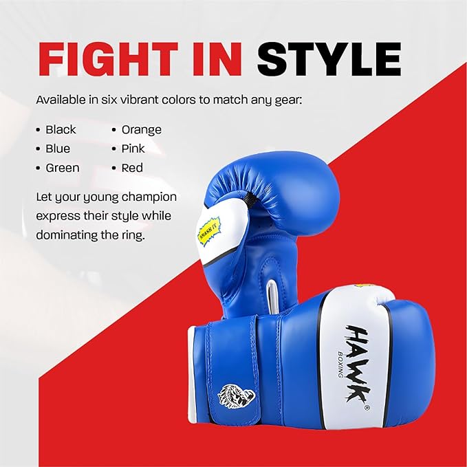 Kids Boxing Gloves for Kids Children Youth Punching Bag Kickboxing Muay Thai Mitts MMA Training