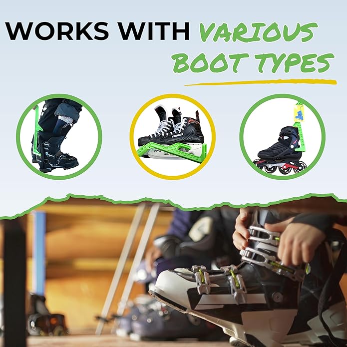 Ski Boot Remover Tool with Ergonomic Handle - Heavy-Duty Boot Removal Device for Skiing