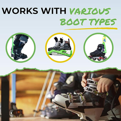 Ski Boot Remover Tool with Ergonomic Handle - Heavy-Duty Boot Removal Device for Skiing