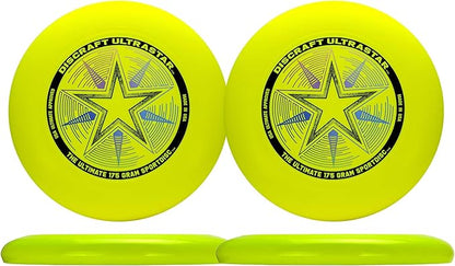 Discraft Ultrastar Ultimate Discs 1 & 2 Packs, Standard Size, for Competitive & Casual Play
