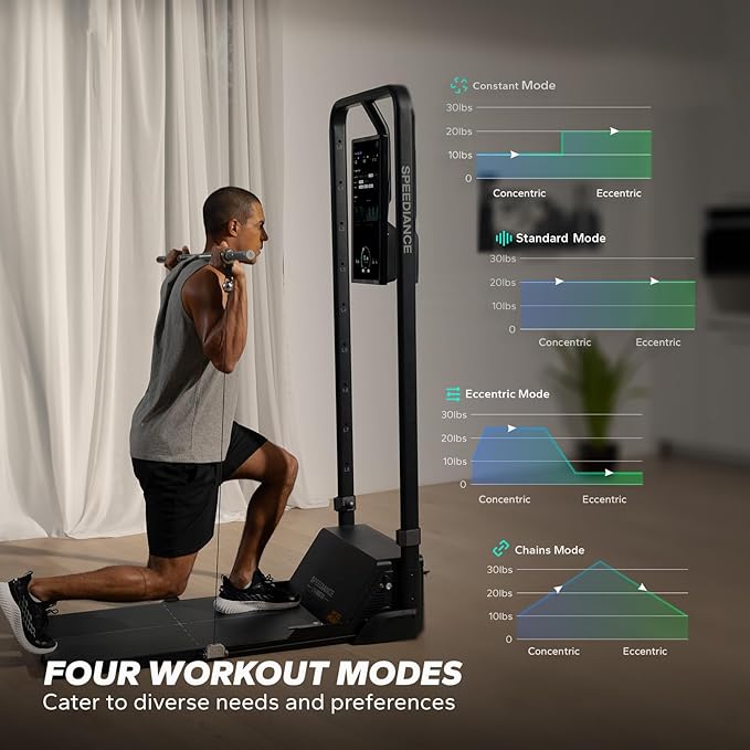 Gym Monster Smart Home Gym, Multifunctional Strength Training Machine, Smith Machine Power Cage