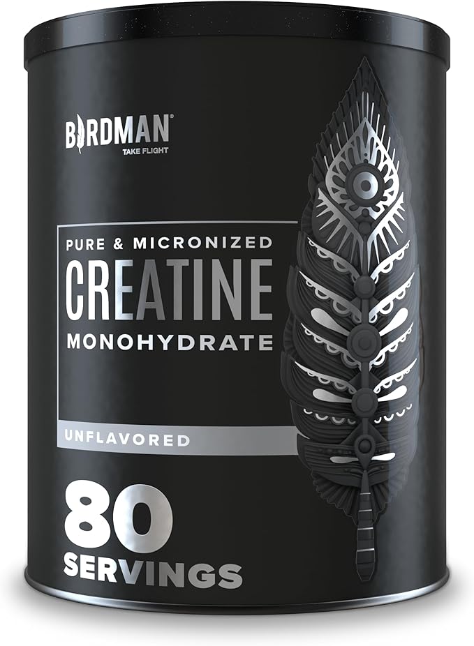 Micronized Creatine Monohydrate Powder, Muscle Recovery, Caffeine Free, Creatine Pre Workout