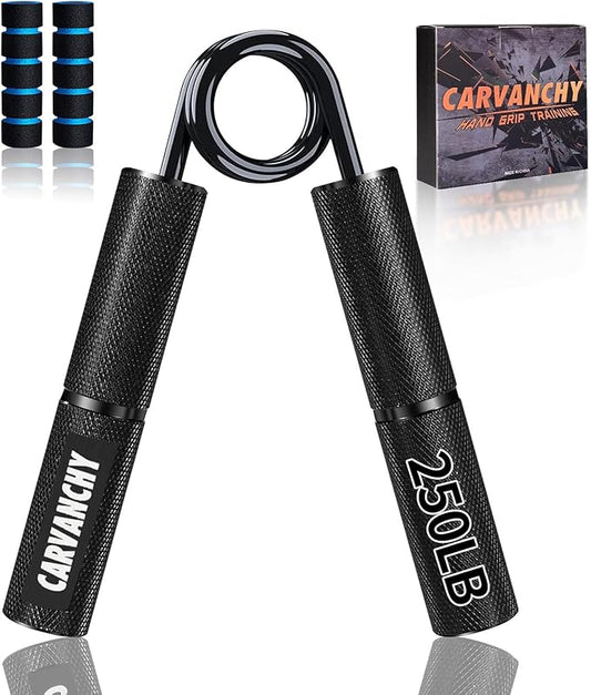 Grip Strength Trainer Set, 50-300LB(6 Pack), Wrist Forearm Strengthener, Metal No Slip, Hand Grip
