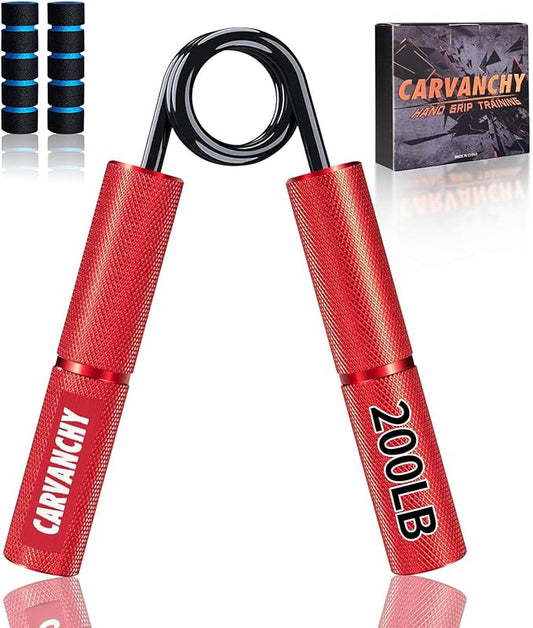 Grip Strength Trainer Set, 50-300LB(6 Pack), Wrist Forearm Strengthener, Metal No Slip, Hand Grip