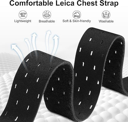 26mm QuickFit Heart Rate Chest Strap Compatible with Garmin Fenix 6X/6X Pro/7X/Fenix 8 51mm/5X/5X