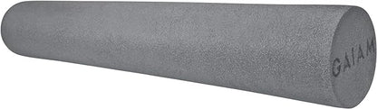Gaiam Restore Foam Roller for Muscle Massage - Deep Tissue Muscle Massager for Sore Muscles &
