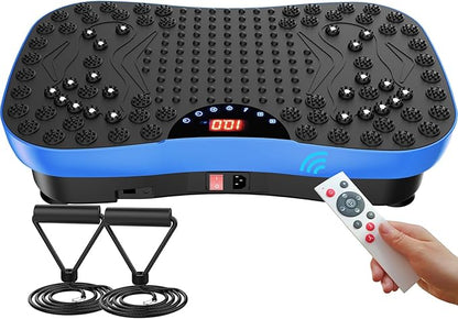 AXV Vibration Plate Exercise Machine Whole Body Workout Portable Mini Vibrate Fitness Platform