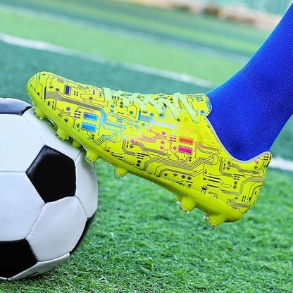 Unisex Low Top AG Sports Soccer Cleats Training Shoes Non-Slip Wear Resistant Football Shoes