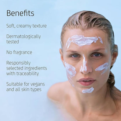 Blue Lagoon - Deep Cleansing Silica Face Mask For Enhanced Glow - Hydrating and Moisturizing Face