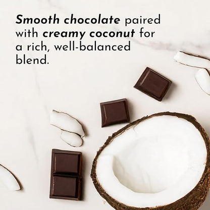 JUST INGREDIENTS Coconut Chocolate Protein Powder ??30-Serving Blend with 100% Grass-Fed Whey &