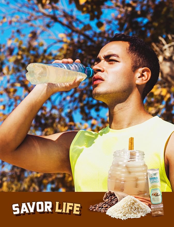 Hydration + Energy Electrolyte Drink Mix ??Coffee Horchata Agua Fresca Flavor | Sugar-Free Powder