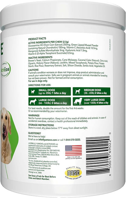 YuMOVE Dog Joint Supplement, Hip and Joint Supplement for Dogs with Glucosamine Chondroitin