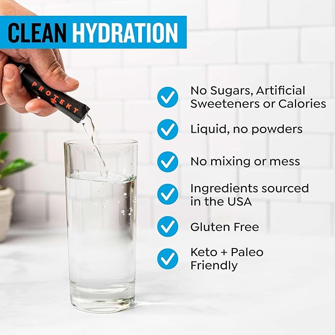 Electrolyte Packets for Recovery & Hydration | Organic & Sugar-Free Electrolytes Drinks | Works