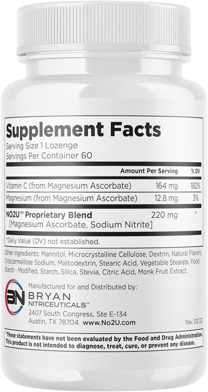 Bryan NITRICEUTICALS - Natural Nitric Oxide Supplements for Men & Women - Promotes Blood
