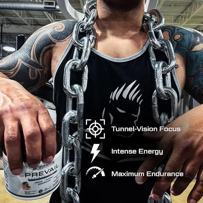 Prevail Pre Workout Powder with Nootropics: Pre-Workout Drink for Men and Women, Cutting Edge