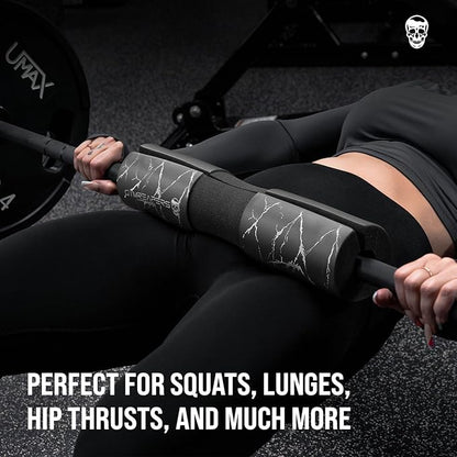 Gymreapers Barbell Squat Pad - Protective Bridge Pad For Hip Thrust, Squats, Lunges - Hip Support