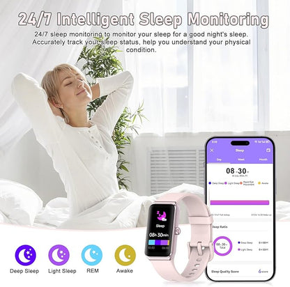 Fitness Tracker with Step Counter/Calories/Stopwatch, Activity Tracker, Health Tracker with Heart