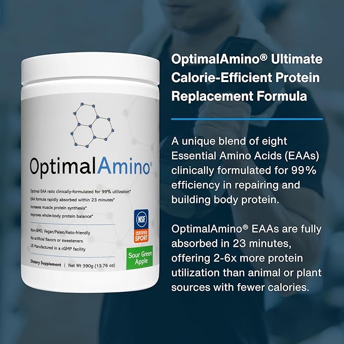 Amino Acid Powder | 99% Utilized Essential Amino Acid (EAA) Supplement | Pre/Post Workout & Muscle