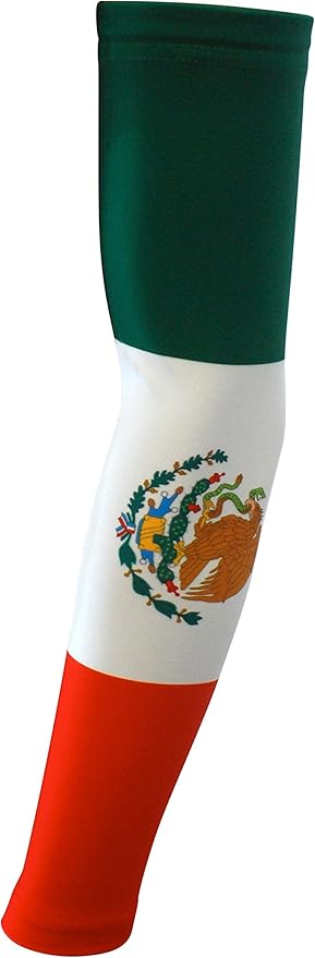 Youth & Adult Sizes Moisture Wicking Compression Arm Sleeve (1 Sleeve) (Over 100 Colors Available