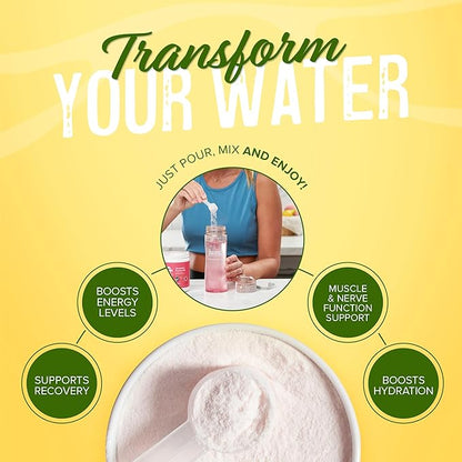 JUNP Electrolytes Powder No Sugar No Carbs – Lemonade Keto Electrolyte Drink Mix - Potassium & Salt