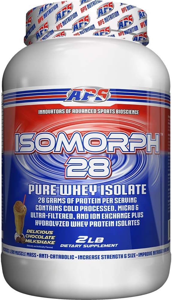 APS Nutrition IsoMorph 28 Protein Powder | Pure Whey Isolate | Cold Pressed, Ultra- Filtered, & Ion