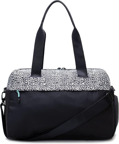 Vooray 25L Trainer Duffel Bag – Lightweight Travel Bag, Sports Gym Bag for Women and Men with Shoe
