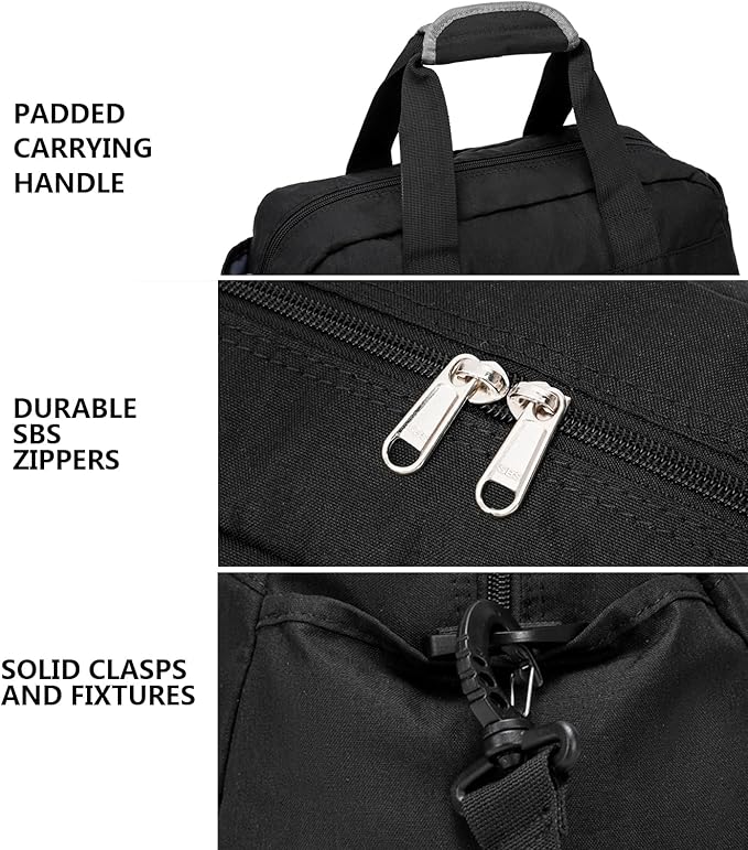 14 inch Small Gym Bag for Women & Men, Mini Duffel Bag for Travel Sports Lightweight Carry On Bag