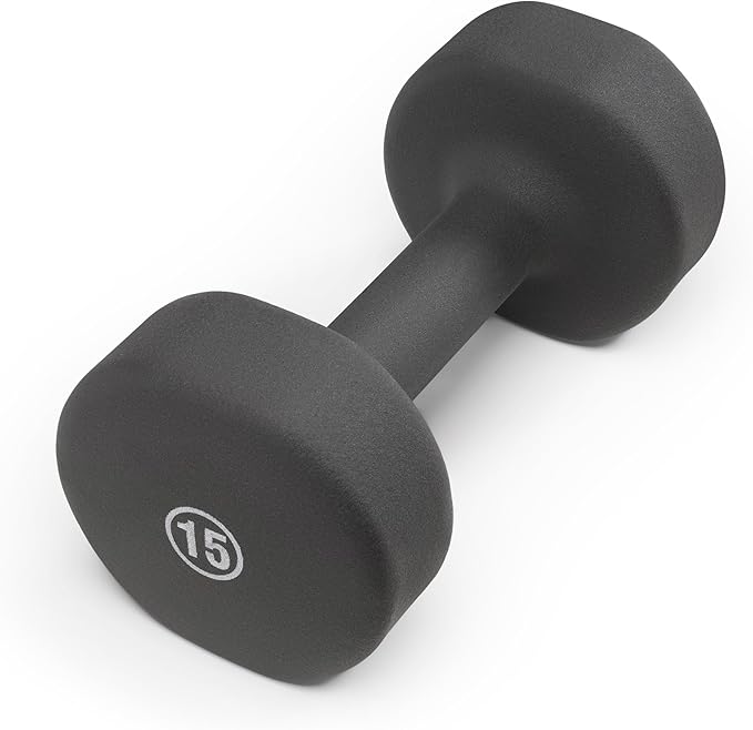 Marcy Colored Neoprene Dumbbell (Sold in Singles or Set) Hand Weights, Exercise Free Weights for