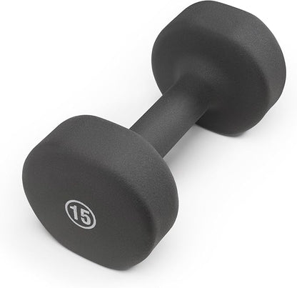 Marcy Colored Neoprene Dumbbell (Sold in Singles or Set) Hand Weights, Exercise Free Weights for
