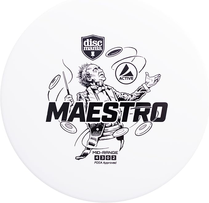 Discmania Disc Golf Set (5 Pack) | Active Line Disc Golf Starter Set | Shogun, Maestro, Magician