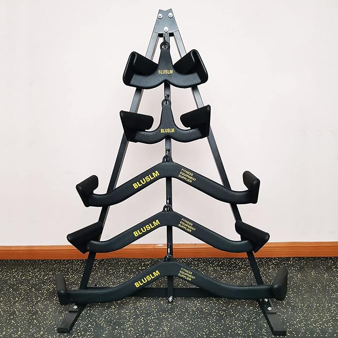 Lat Pull Down Bar Gym Accessory Rack, Lat Pulldown Attachments Cable Attachment Storage Rack for