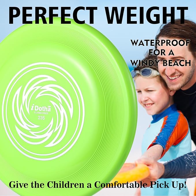 Sports Flying Disc, 2 Pack Compeition Flying Discs, Lightweight Durable Flying Disc Toys for