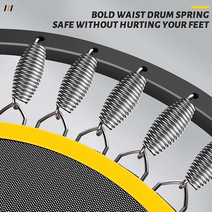 CLORIS 40in Folding Trampoline Mini Trampoline Rebounder Trampoline for Adults Fitness Trampoline
