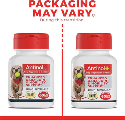 Plus, Mobility, Hip, and Joint Supplement for Dogs, Green-Lipped Mussels and Krill Oil - Dog Joint