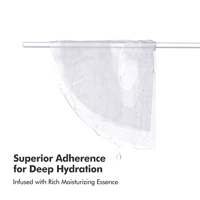 Moisture Balancing Sheet Mask 10EA - Hydrating & Soothing Facial Mask with Hyaluronic Acid, Glow