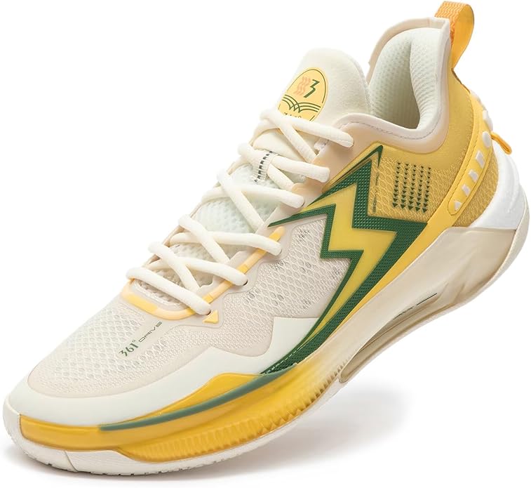 361° Big3 5.0 Quick PRO Basketball Shoes for Men Breathable Outdoor Sneakers Cushioning,Anti Slip