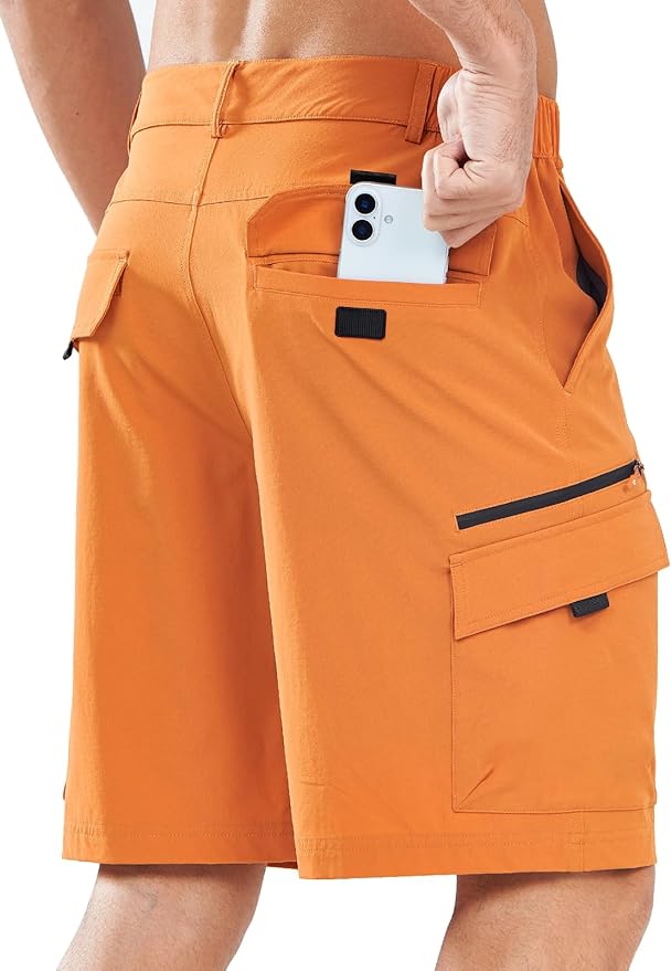 NORTHYARD Men's Cargo Hiking Shorts 9" Lightweight Outdoor Tactical Work Camping Sport Golf Casual