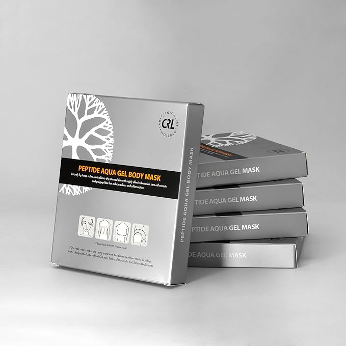 Clinical Resolution Peptide Aqua Gel Mask Instant Hydration, Soothing, Cooling Post-Treatment &