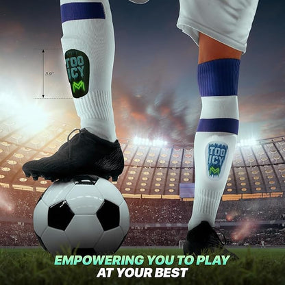 MiniGuards - Mini Shin Guards for Soccer Players - Tiny Shin Pads for Men, Women, Teens - Miniature