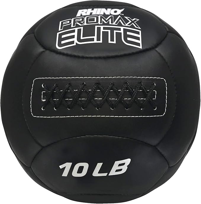 Champion Sports Rhino Promax Elite Slam Ball – Soft Shell, Non-Slip Grip, Multiple Weights