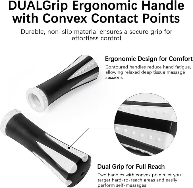 Muscle Roller Stick for Athletes - Deep Tissue Fascia Blaster & Roller Massager for Myofascial Pain