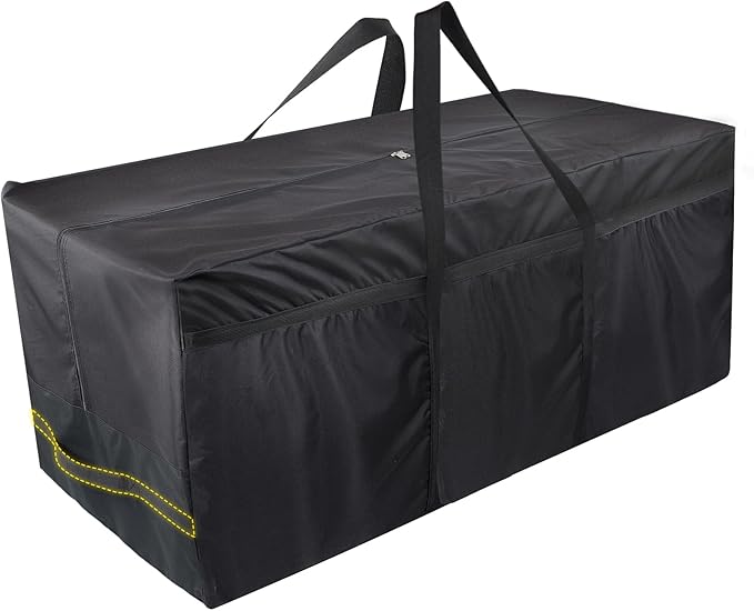 140 Gallon Extra Large Storage Bag for Aboveground Pools - Heavy-duty Pool Cover Storage with 4