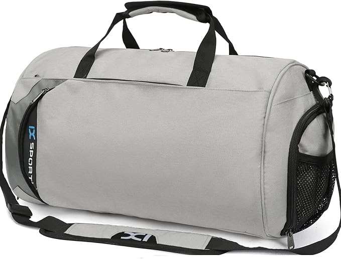 INOXTO Small Sports Gym Bag，Travel Duffel Bag with Dry Wet Pocket and Shoes Compartment for Women