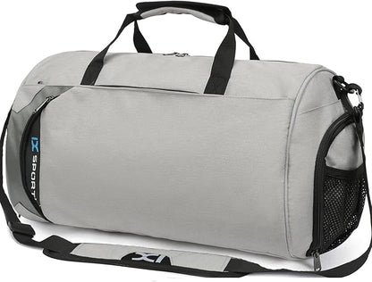 INOXTO Small Sports Gym Bag，Travel Duffel Bag with Dry Wet Pocket and Shoes Compartment for Women