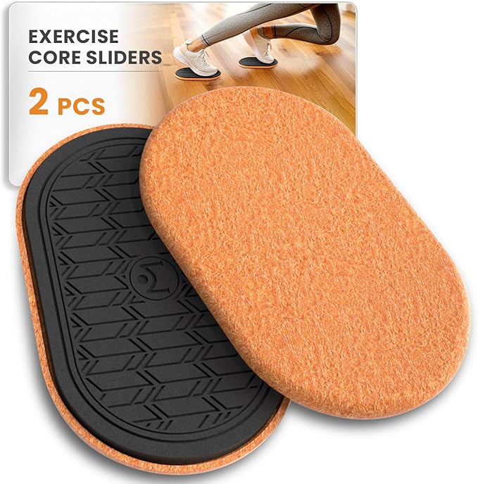 MUYOS Sliders for Working Out, Floor Sliders for Exercise, Sliding Discs for Hardwood Floors ??Core