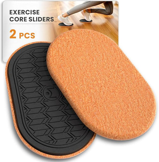 MUYOS Sliders for Working Out, Floor Sliders for Exercise, Sliding Discs for Hardwood Floors ??Core