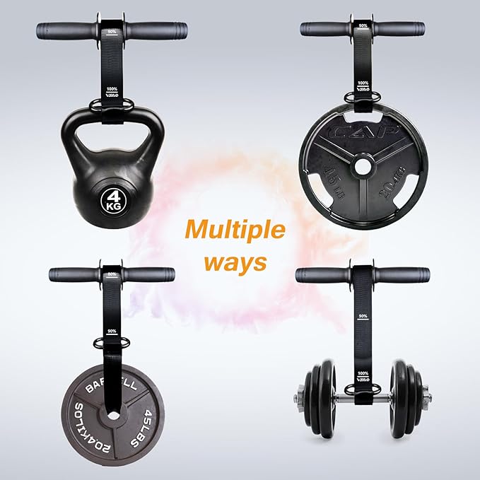VAIIO Forearm Strengthener and Wrist Roller with Quick Locking Mechanism - Durable PVC Anti-Slip