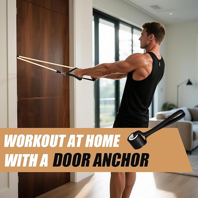 WHATAFIT Resistance Bands, Exercise Bands，Resistance Bands for Working Out, Work Out Bands with