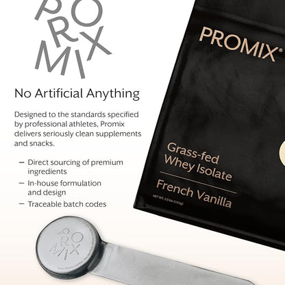 ProMix Nutrition Whey Protein Isolate Powder - Grass-Fed - ­Post Workout Fitness & Nutrition