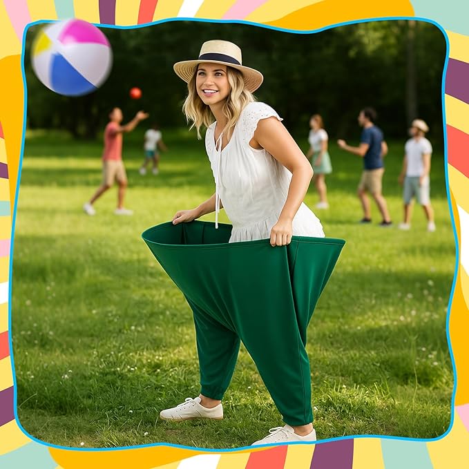 4 Pcs Granny Pants Yard Game Giant Pants Outdoor Game for Adults Outdoor Recreational Tossing &